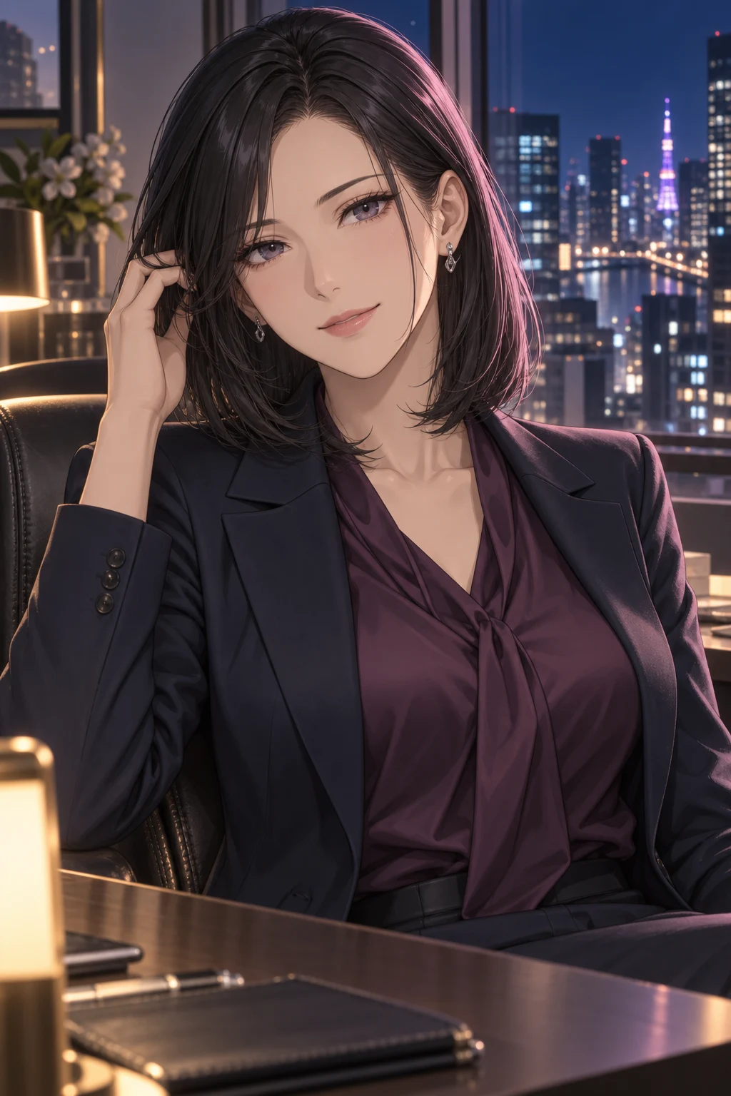 黒川 凛のキャラクターイラスト